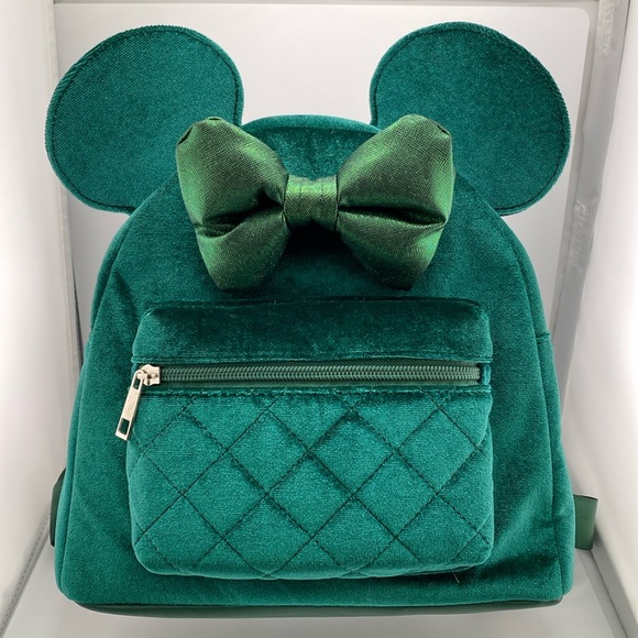 Bioworld Green Minnie Mouse Bag w/Bow - NWT - Picture 2 of 6